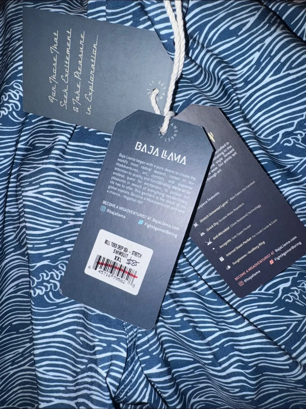 Baja Llama stretch swimsuit NWT!